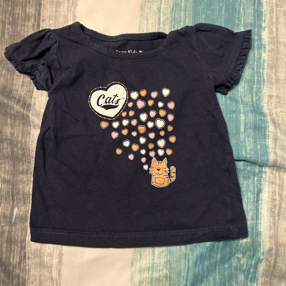 College Kids 6 Month Cat T-Shirt